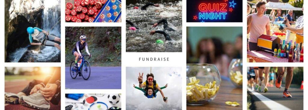 Images of ways you can fundraise