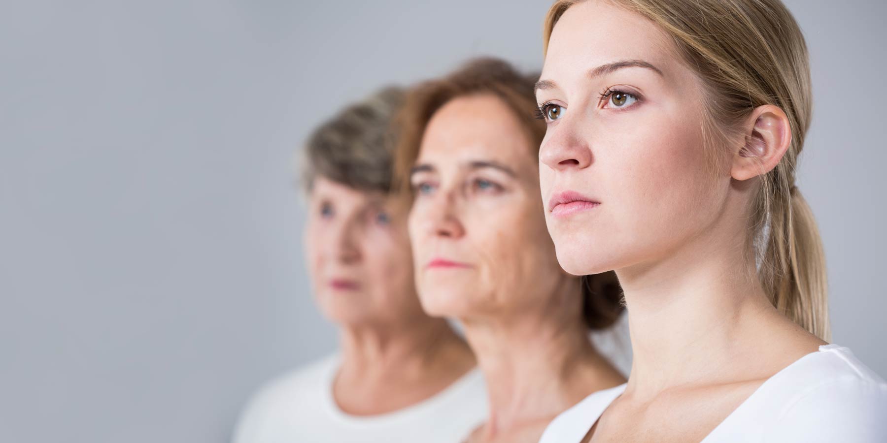 Three generations of woman